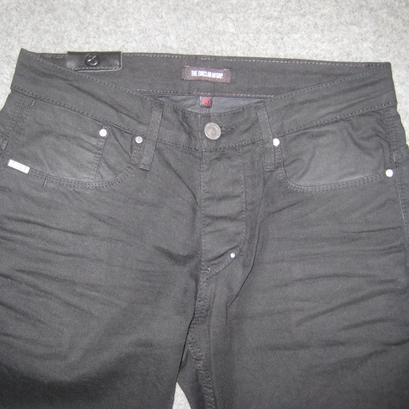 SINCLAIR 2010 "Adler Jean Slim" Black Jeans